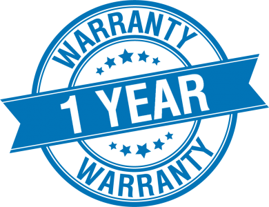 1 Year warranty