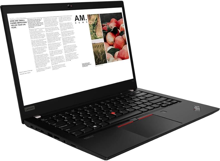 Lenovo ThinkPad T14 14-inch Notebook - Touch Screen - Core i5-10210U - 16 GB RAM - 256 GB SSD - Windows 10 Pro(Renewed)