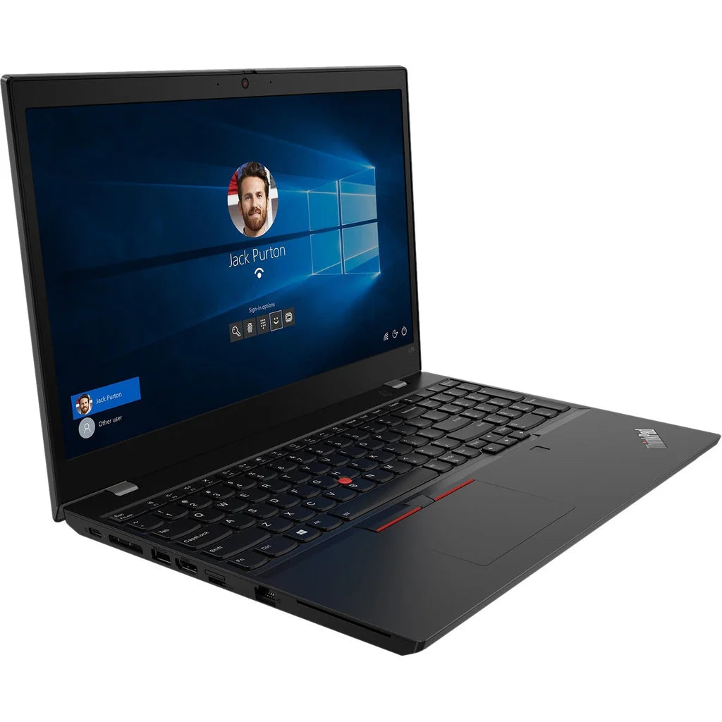 Lenovo ThinkPad L15 15.6" FHD Notebook, Intel i7-10510U, 1.80GHz, 16GB RAM, 256GB SSD, Win10P - (Refurbished)