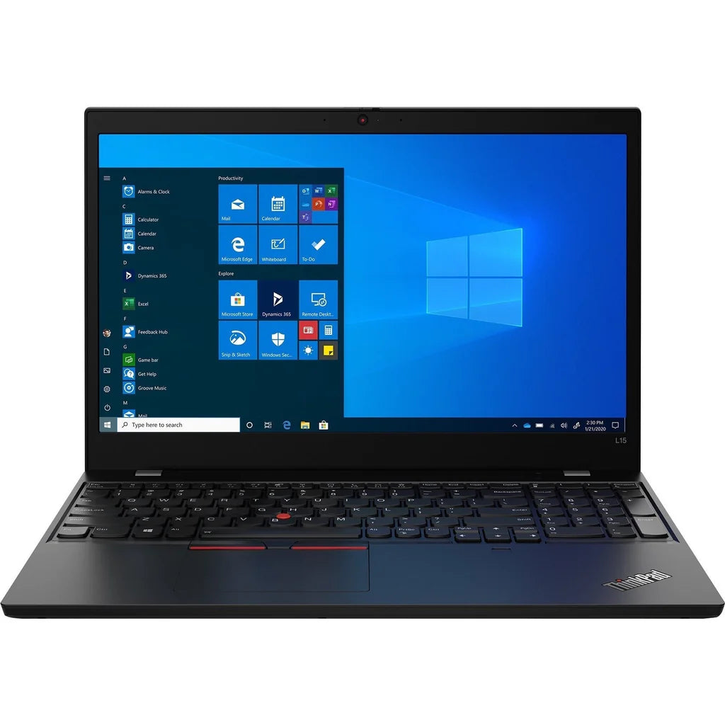 Lenovo ThinkPad L15 15.6" FHD Notebook, Intel i7-10510U, 1.80GHz, 16GB RAM, 256GB SSD, Win10P - (Refurbished)