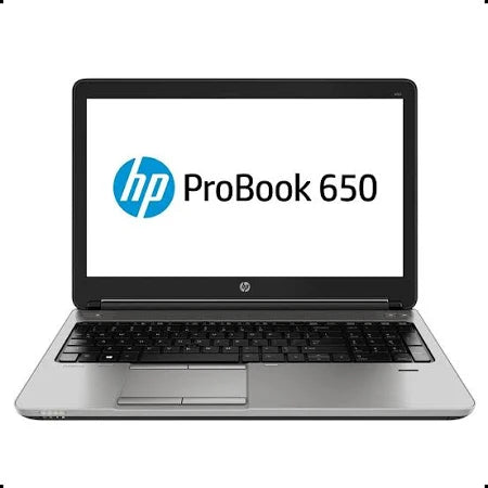 HP ProBook 650 G1 15.6" Laptop Core i3-4000M 2.4GHz, 8GB RAM, 320GB HDD, Windows 10 Pro